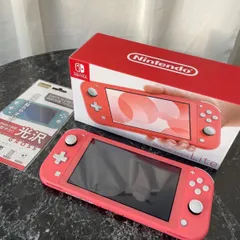 Nintendo Switch スイッチライト コーラルピンク 充電器欠品 本体のみ 中古品
