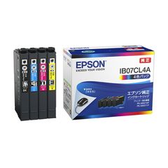 EPSON 純正インクカートリッジ IB07CL4A 4色パック 箱無し - メルカリ