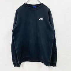 古着 used　NIKE　ナイキ　スウェット/トレーナー　黒　ブラック　Sサイズ