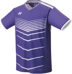 ヨネックス YONEX テニス メンズゲームシャツ フィットスタイル 半袖トップス Tシャツ UVカット 吸汗速乾 テニス バドミントン スポーツ フィットネス  10396 751 ディープパープル