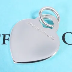 極美品 ティファニー リターントゥハート タグ ネックレストップ/25-1586