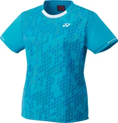 ヨネックス YONEX テニス ウィメンズゲームシャツ 半袖 ベリークールドライ 吸汗速乾 UVカット 制電 試合 大会 部活 クラブ チーム 日本バドミントン協会審査合格品 レディース  20670 576 ブライトブルー
