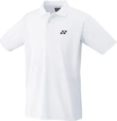 ヨネックス YONEX テニス ユニゲームシャツ 半袖 トップス 吸汗速乾 UVカット ストレッチ 制電 試合 大会 部活 クラブ チーム 日本バドミントン協会審査合格品 メンズ レディース  10800 011 ホワイト