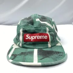 【中古】SUPREME Damien Hirst Camp Cap グリーン シュプリーム [19][240019514267]