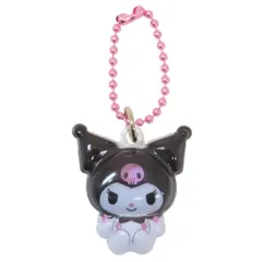 【メール便】クロミ キーホルダー ぷっくりったいプチボールチェーン サンリオ プレゼント かわいい キャラクター グッズ 