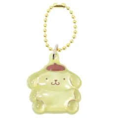 【メール便】ポムポムプリン キーホルダー ぷっくりったいプチボールチェーン サンリオ プレゼント かわいい キャラクター グッズ 