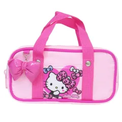 ハローキティ ペンポーチ スクールバッグ風ペンケース ハローキティ サンリオ カミオジャパン 筆箱 新学期準備文具 キャラクター グッズ 