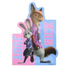 【メール便】ズートピア2 ダイカットシール キャラクターステッカー ジュディ＆ニック ディズニー スモールプラネット ダイカットビニールステッカー デコシール 耐水性 キャラクター グッズ 