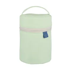 【新品】象印 スープジャーポーチ Sサイズ 250～400mL用 SW-PC01-GM エアリーグリーン 保温 保冷 多層断熱構造 M-Lis エムリス 本体丸洗いOK