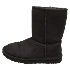 UGG(アグ) ショートブーツ 24 レディース クラシックショート 5825 ダークグレー ムートン