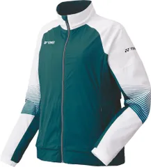 ヨネックス YONEX テニス ウィメンズ裏地付ウィンドウォーマーパーカー シャツ ジャケット ジャージ アウター 長袖 練習 トレーニング 部活 UVカット 吸汗速乾 撥水 レディース  78067 269 ディープグリーン