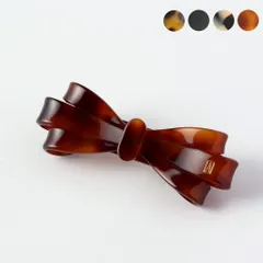 アレクサンドル ドゥ パリ ALEXANDRE DE PARIS バレッタ LES CLASSIQUES CHATELET BARRETTE NOEUD RUBAN レディース 6cm AA6-6804-05