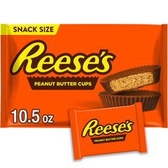 【アメリカ限定お菓子】Reese'sリーセスピーナツバターカップスナックサイズ297g個包装