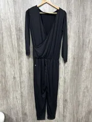 suria ヨガウエア オールインワン sizeM/黒 ■◇ レディース