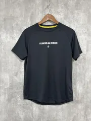 UNDER ARMOUR ロゴ トレーニングウェア Tシャツ sizeS/黒 ■◆ メンズ