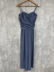 LAGUNAMOON ラグナムーン パンツドレス 結婚式 ブライダル オールインワン sizeM/濃紺 ■◆ レディース