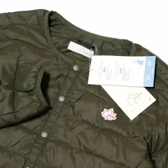 ★ロゴス LOGOS DAYS アウトドア 新品 メンズ 撥水 防風 ノーカラー 収納 中綿 ライト ジャケット Mサイズ[7442939-54-M]一 二 壱★QWER