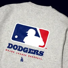 ★ドジャース DODGERS MLB 新品 メンズ メジャーリーグ 大谷翔平 山本由伸 裏起毛 スウェット トレーナー [C6469MA-N2-M] 一 三 壱★QWER