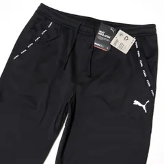 ★プーマ PUMA 新品 メンズ 保温 軽量 裏起毛 スウェット ジョガーパンツ ロングパンツ 黒 XXLサイズ [526356011N-XXL] 四 零★QWER★