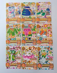 【コーデセット】イージーバケーションTシャツ・スプリングパークカーディガン・2016 ピンキーファンキーベスト 新条ひなき 有栖川おとめ ／ アイカツ！ Aikatsu！