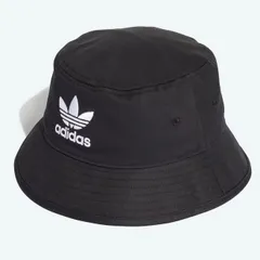●送料390円可能商品 アディダス adidas Originals 新品 メンズ カジュアル バケットハット キャップ HAT 帽子 黒 [AJ89951N-5760]七★QWER