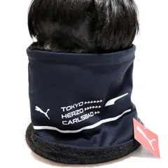○送料390円可能商品 プーマ ゴルフ PUMA GOLF 新品 防寒 保温 裏ボア ネックウォーマー スヌード マフラー 紺 [025304021N] WEA★QWER★