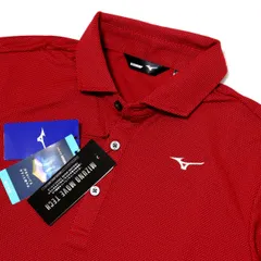 ○送料390円可能商品 ミズノ ゴルフ MIZUNO GOLF 新品 メンズ 吸汗速乾 半袖 ポロシャツ Lサイズ [52JA0062621N-L] 一 三 弐★QWER★