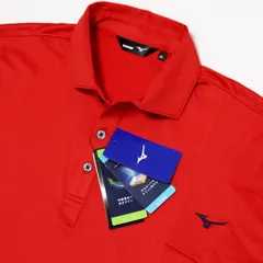 ●送料390円可能商品 ミズノ ゴルフ MIZUNO GOLF 新品 メンズ 吸汗速乾 ストレッチ 半袖 ポロシャツ XXL [52JA9055621N-2XL]一 三 零★QWER