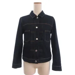 マッキントッシュフィロソフィー MACKINTOSH PHILOSOPHY DENIM 美品 Gジャン デニムジャケット 長袖 インディゴ 38 濃青