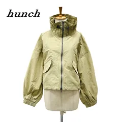 hunch ハンチ 【撥水加工】グログラン ショートブルゾン F BEG/ベージュ