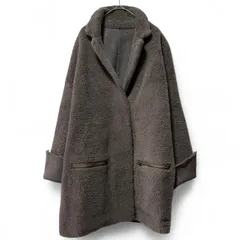 32PARADIS グレージュ リバーシブル コート 32paradis pour sprung freres（サーティーツーパラダイスプールスプル