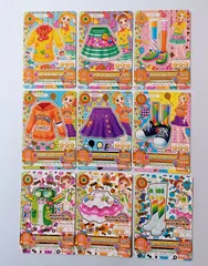 【コーデセット】イエローリブエンジョイニット・ロゴプリントスウェットパーカー・2016 ピンキーファンキーベスト 有栖川おとめ 新条ひなき ／ アイカツ！ Aikatsu！