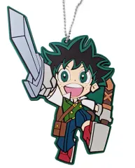 【中古】キーホルダー・マスコット(キャラクター) 緑谷出久 「僕のヒーローアカデミア 描き下ろし公式デフォルメキャラ トレーディングラバーキーホルダー」
