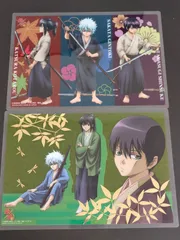 fym17 銀魂 坂田銀時 高杉晋助 桂小太郎 クリアプレート カード ジャンボカードダス EX クリアコレクション ベスト盤 寺子屋時代 幼少期