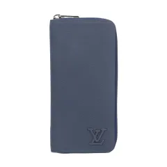 ルイヴィトン ジッピーウォレット・ヴェルティカル LV アエログラム 長財布 レザー Ｍ81767 メンズ  LOUIS VUITTON  中古 ルイヴィトン  ルイ ヴィトン