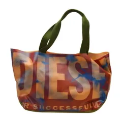 ディーゼル DIESEL トートバッグ カバン 鞄 カーキ / レッド レディース F-B6766