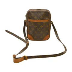 ルイヴィトン LOUIS VUITTON ダヌープ モノグラム ショルダーバッグ M45266 ブラウン レディース F-B6790