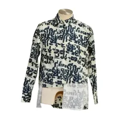 コムデギャルソン オムプリュス COMME des GARCONS HOMME PLUS シャツ 長袖 グリーン 変形  サイズ XS レディース F-M13545