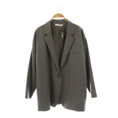 【中古】未使用品 コルピエロ 24SS Wool Gabardine Relax Jacket ジャケット テーラード 1B 総裏地 ウール グレー COL PIERROT コルピエロ 24SS Wool Gabardine Relax Jacket ジャケット