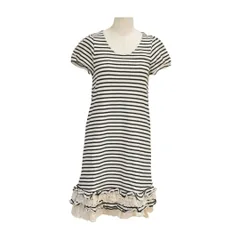 フランシュリッペ franche lippee ワンピース ボーダー 日本製 コットン サイズ M 531335 レディース F-M8141のサムネイル