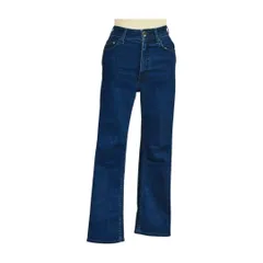 ヤヌーク YANUK  デニムパンツ ネイビー 日本製 コットン サイズ 22 レディース F-M13577
