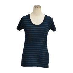 美品 45rpm インディゴ染め コットンTシャツ ステッチ archive - メルカリ