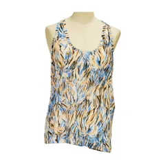 ステラマッカートニー Stella McCartney ノースリーブ タンクトップ ホワイト コットン サイズ 34 レディース F-S2399のサムネイル