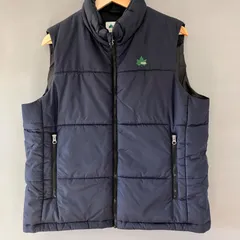 LOGOS ロゴス 中綿ベスト ダウンベスト ネイビー 紺 メンズ Lサイズ
