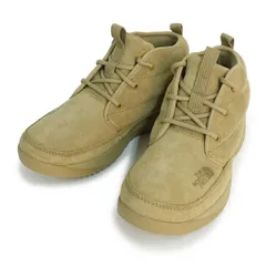 【新品】ノースフェイス THE NORTH FACE メンズ レディース ブーツ ヌプシ チャッカ ウォータープルーフ 2 スエード NF52574 CK クラシックカーキ×TNFブラック