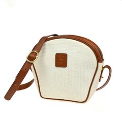 BALLY ショルダーバッグ ベージュ スエード ロゴプレート - メルカリ