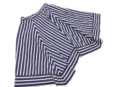 CECIL McBEE セシルマクビー ストライプ フレア スカート sizeM/白ｘ紺 ■■ レディース