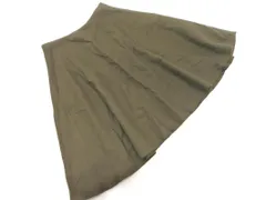 ROPE ロペ ウール100% フレア スカート size36/カーキ ◇■ レディース