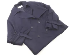 新品 Rope Picnic ロペピクニック ショート丈 トレンチ コート size38/紺 ◇■ レディース
