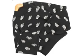 MAJESTIC LEGON マジェスティックレゴン 総柄 ボリュームスリーブ ニット セーター sizeM/黒 ◇■ レディース